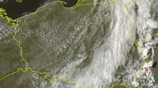 Wyładowania atmosferyczne w sobotę, godz. 16.55