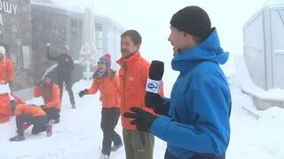 Bitwa na śnieżki na Kasprowym Wierchu