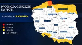 Prognoza zagrożeń IMGW na piątek