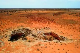 Krajobraz Nullarbor Plain