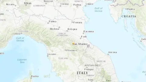 Silne trzęsienie ziemi we Włoszech