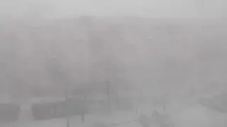 Śnieżyca w Jeleniej Górze