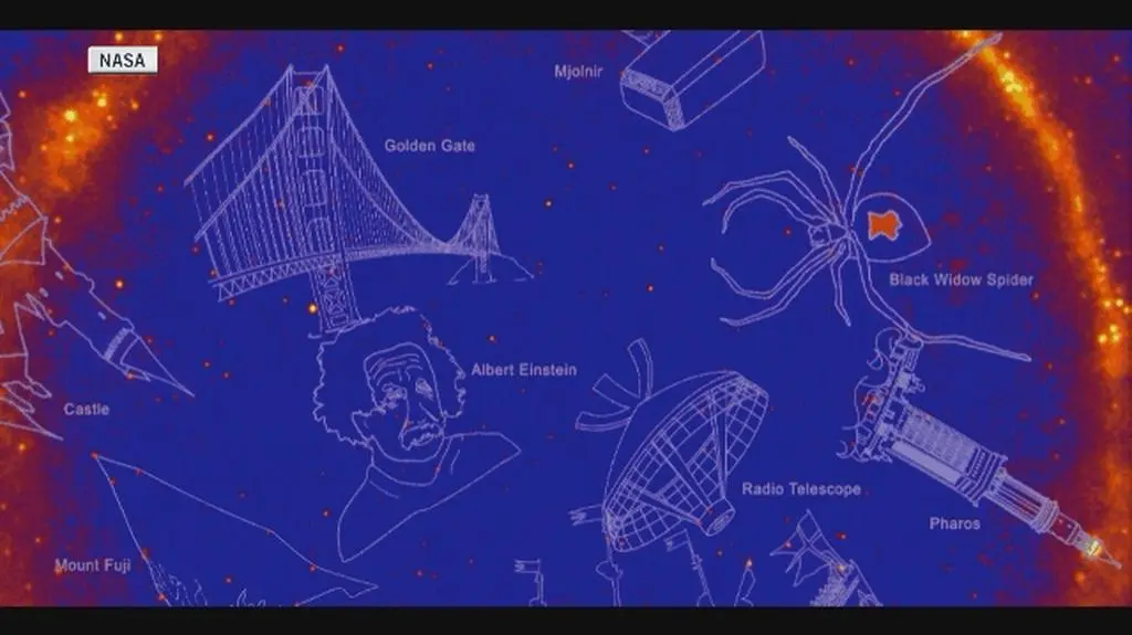 NASA pokazała nowe konstelacje