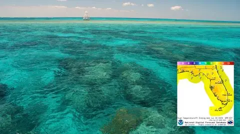 Oceany i morza jak jacuzzi. "To potencjalny rekord"