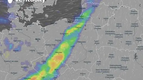 Opady na radarze