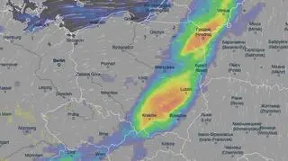 Tak opady będą szły przez Polskę. Mapa i radar 