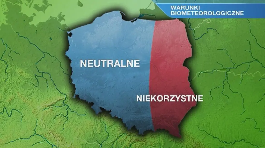Warunki biometeo w sobotę 23