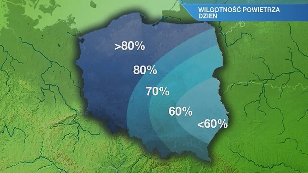 Warunki biometeorologiczne w sobotę