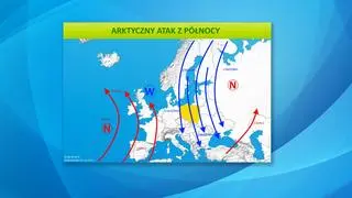 Sytuacja pogodowa nad Europą