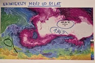 Rekordowe mrozy nad Syberią