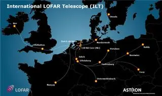 Rozmieszczenie teleskopów LOFAR