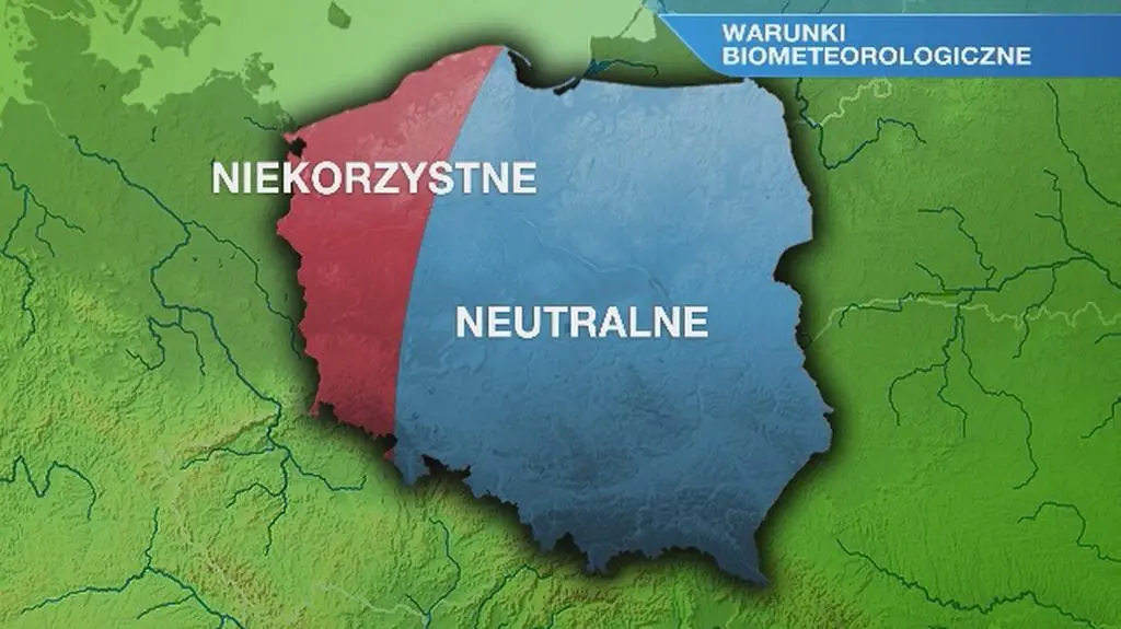 Warunki biometeorologiczne w piątek