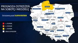 Prognoza zagrożeń IMGW na sobotę i niedzielę