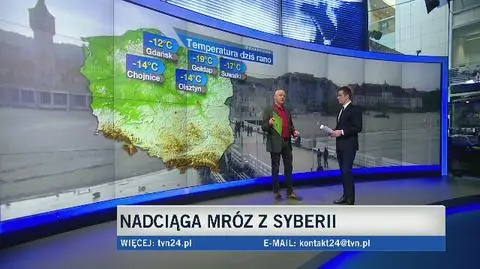 Weekend będzie naprawdę mroźny