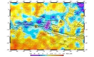W tym regionie ExoMars Trace Gas Orbiter odnalazł wodę