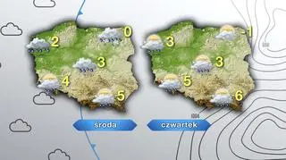 Prognoza pogody na środę i czwartek