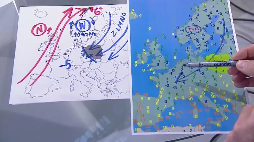 Do Polski napływa zimna masa powietrza