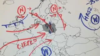Sytuacja pogodowa nad Europą