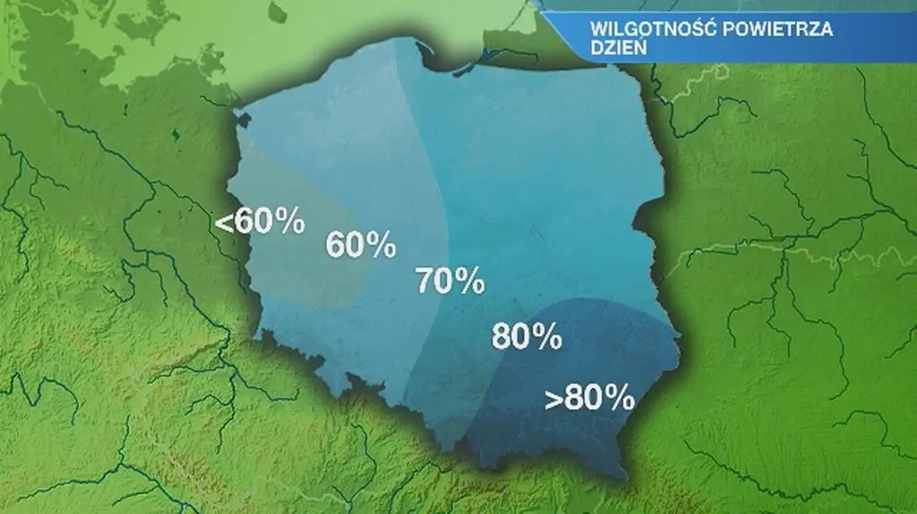 Warunki biometeorologiczne w środę