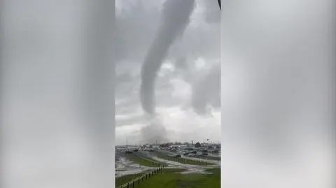 Pod Nowym Jorkiem rozwinęło się tornado