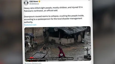 Zawaliły się domy, zginęło co najmniej osiem osób