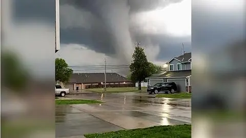 Potężne tornado uszkodziło blisko sto budynków. "Przeszło tuż obok naszego domu"