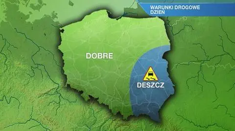 Warunki drogowe w piątek