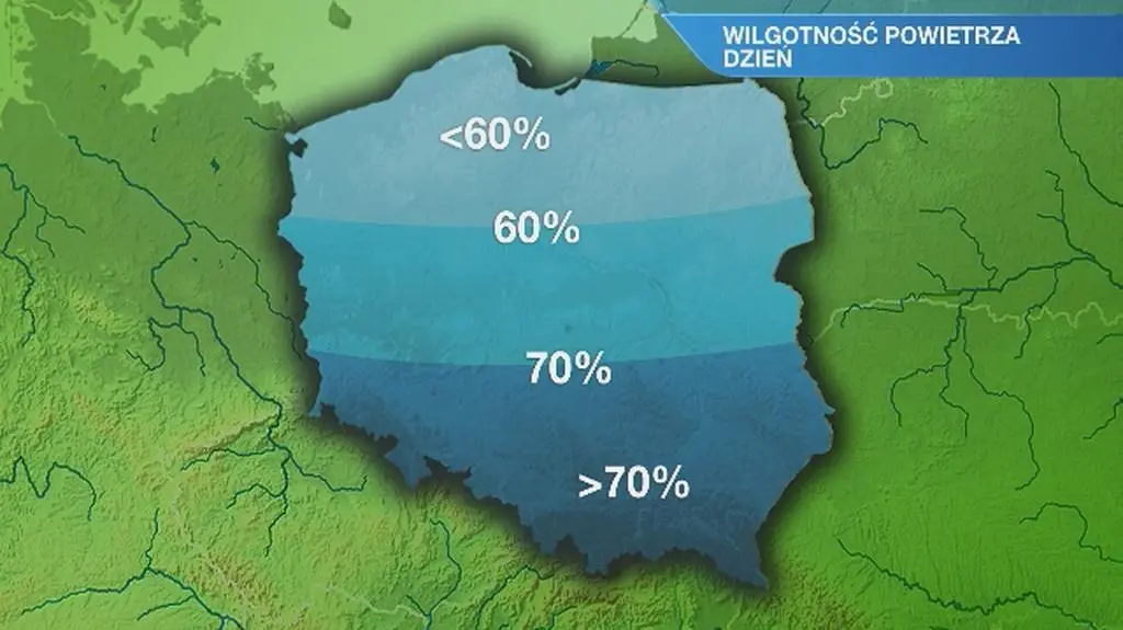 Warunki biometeorologiczne w sobotę