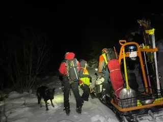Akcja poszukiwawcza turysty
