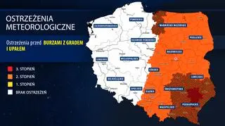 Ostrzeżenia meteorologiczne IMGW