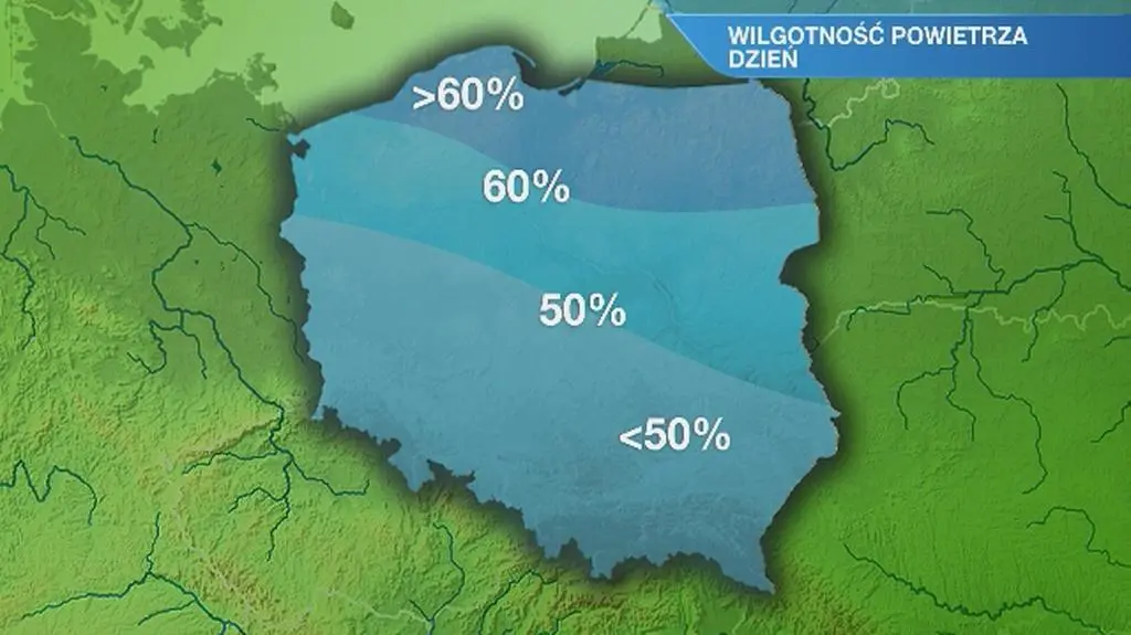 Warunki biometeorologiczne w środę