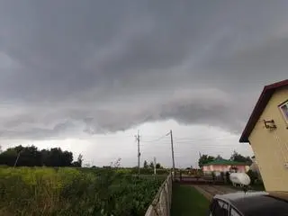 Wał szkwałowy nad Mazowszem 