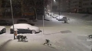 Zimowy poranek W Kołobrzegu