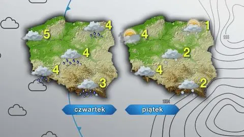Prognoza pogody na środę i kolejne dni