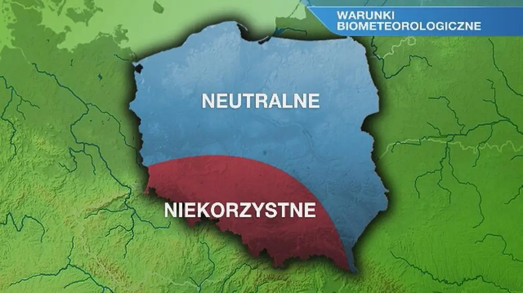 Warunki biometeorologiczne w sobotę