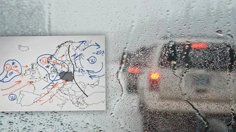 Na wschód od Polski jest granica, za którą zaczyna się wielki obszar mroźnej pogody. Temperatura spada tam poniżej -60 stopni