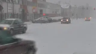 Ostróda pod śniegiem