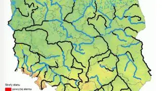 Stan wody w rzekach w niedzielę, godz. 8
IMGW