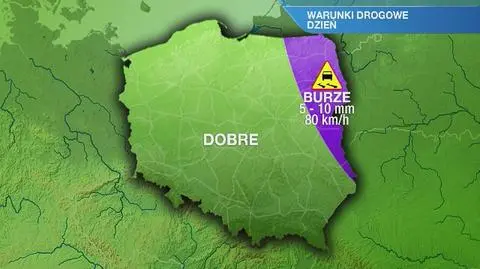 Warunki drogowe w czwartek