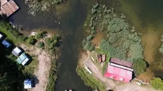Niski poziom wody w mazurskich jeziorach