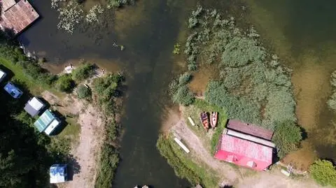 Mazurskie jezioro niknie w oczach. "Widać różnicę"