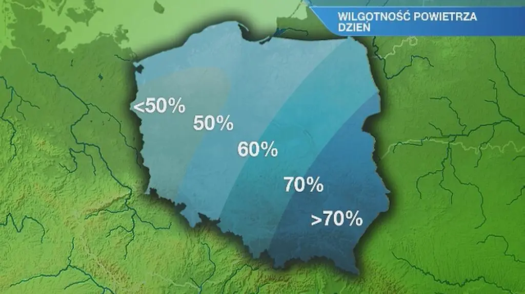Warunki biometeorologiczne w czwartek