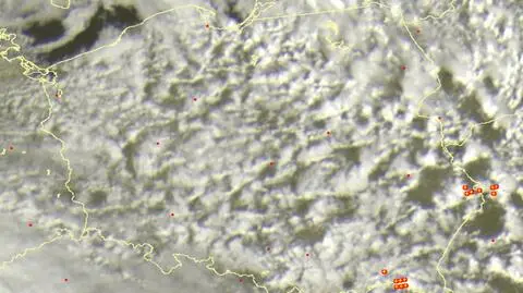 Gdzie jest burza? Pierwsze niedzielne wyładowania