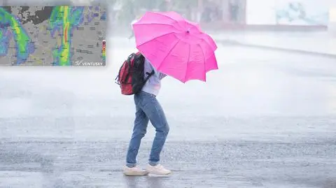 Wir niżowy zrzuci potężną dawkę wilgoci. Ostrzegamy przed nadciągającymi ulewami i ochłodzeniem