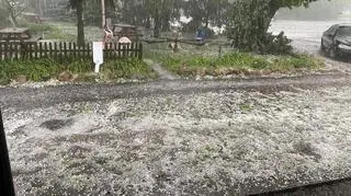 W powiecie łęczyckim sypnęło gradem