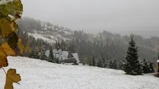Śnieg na Gubałówce