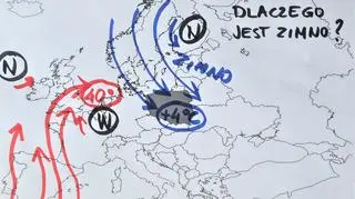 Sytuacja pogodowa w Europie
