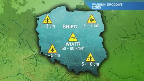 Warunki drogowe w środę