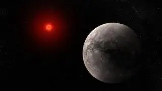 TRAPPIST-1 b - wizja artystyczna