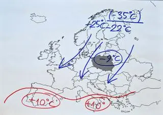 Zimno w wielu krajach Europy